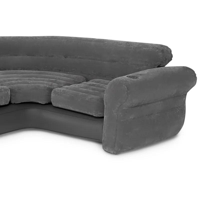 Intex 101" Wide Right Hand Facing Corner Inflatable Sectional Sofa & Reviews | Wayfair