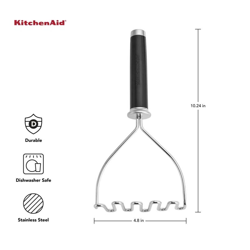 KitchenAid® KitchenAid® Gourmet Stainless Steel Wire Masher, 10.24-Inch
