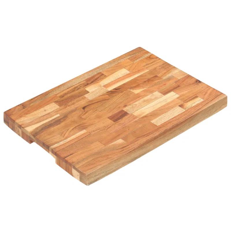 vidaXL VidaXL Chopping Board Cutting Board Kitchen Worktop Saver Solid Wood Acacia