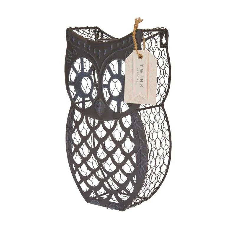 Twine Wise Owl Cork Collector