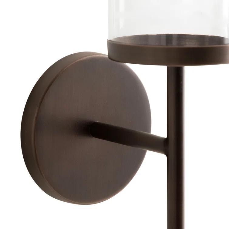 Kate and Laurel Blaise 14.0" Metal Wall Sconce
