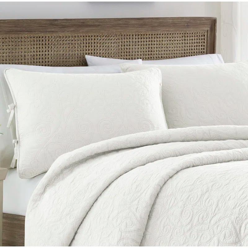 Laura Ashley Felicity Cotton Reversible Quilt Set