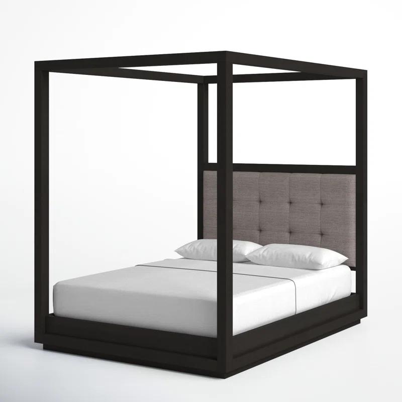 Eloise Upholstered Canopy Bed