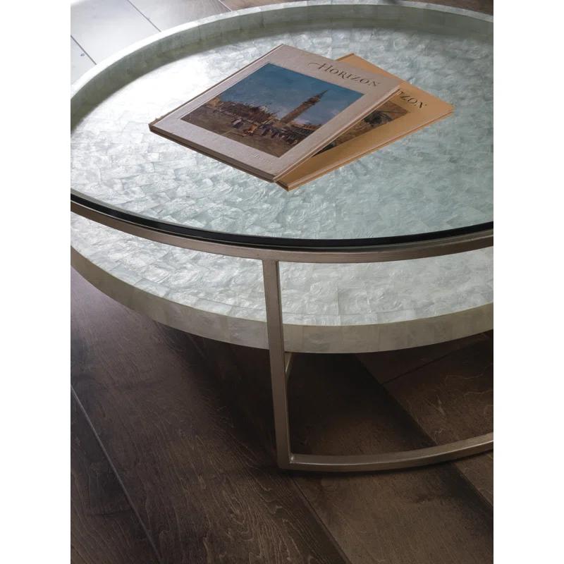 Artistica Home Signature Designs Cumulus Capiz Cocktail Table
