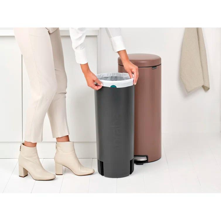 Brabantia NewIcon Step On Trash Can, 8 Gallon (30 Liter)