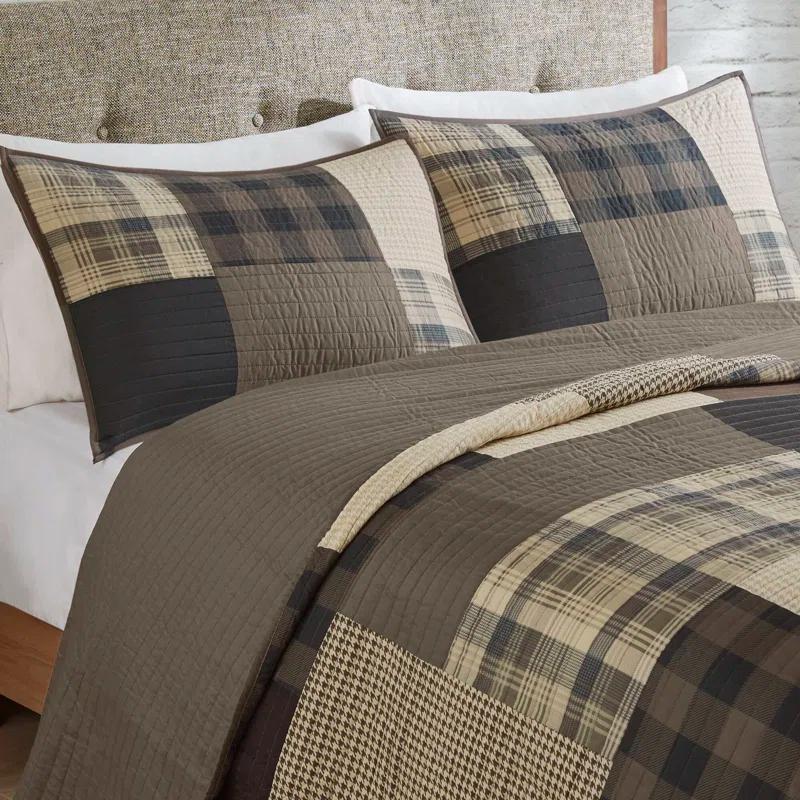 Woolrich Woolrich Sunset Oversized Cotton Quilt Mini Set