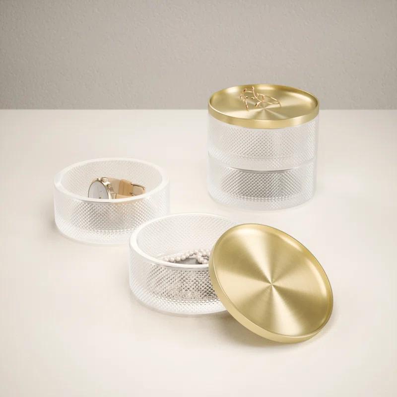 Umbra Tesora Glass Jewelry Storage Box