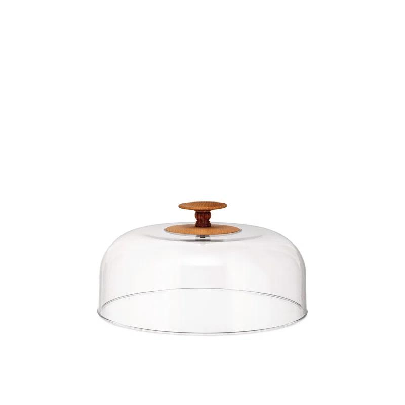Alessi Dressed in Wood Domed Lid