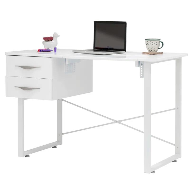 Sew Ready 47.25'' x 23.5'' Sewing Table with Sewing Machine Platform
