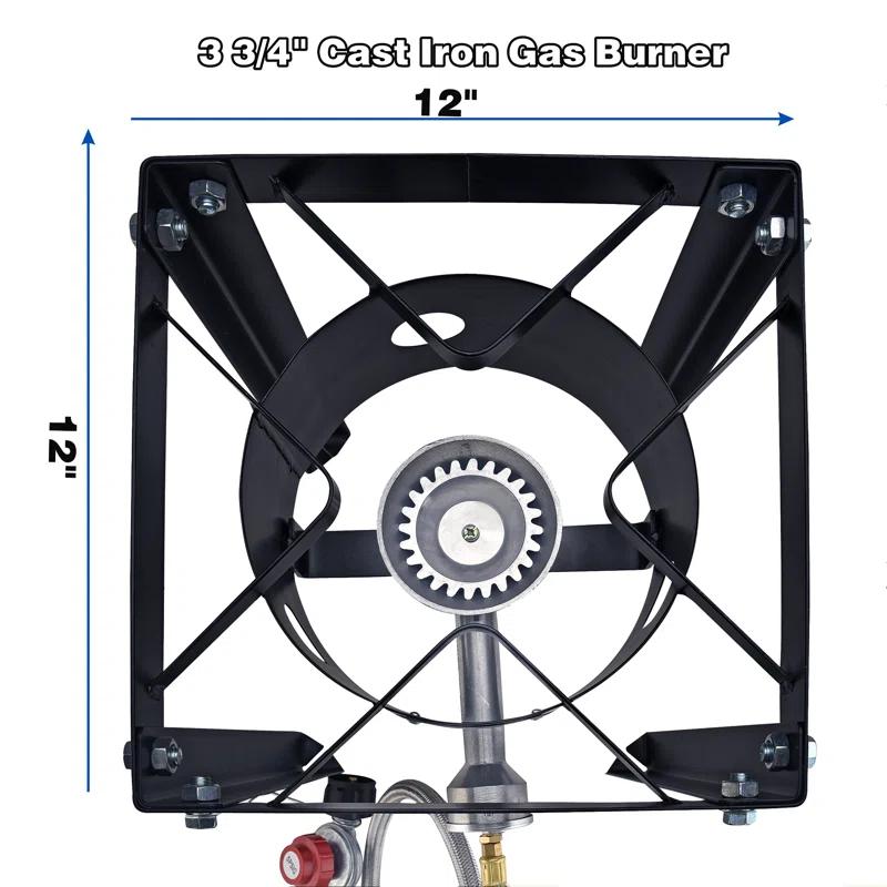 ARC ARC Propane Burner 37,000 BTU Stove Cast Iron Gas Cooker Stove Outdoor Cooking