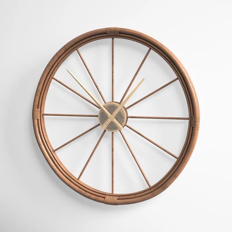 Joss & Main Gerena Oversized 30" Wall Clock