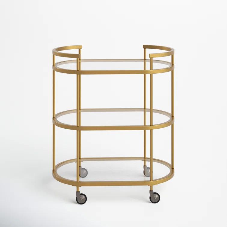 Rosario Metal Bar Cart