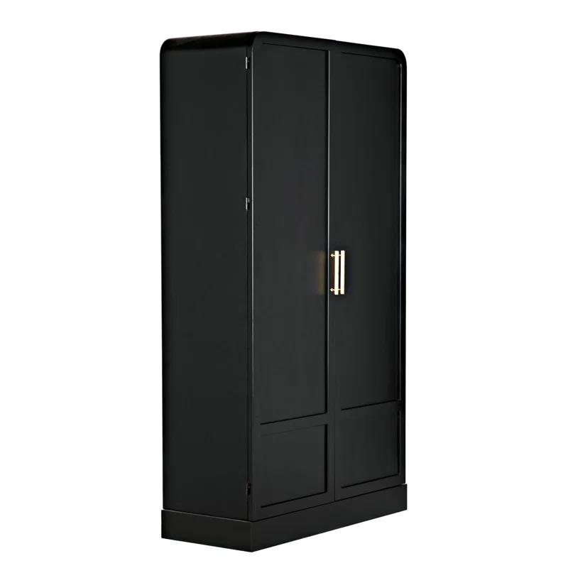 Noir Tresor Steel Armoire
