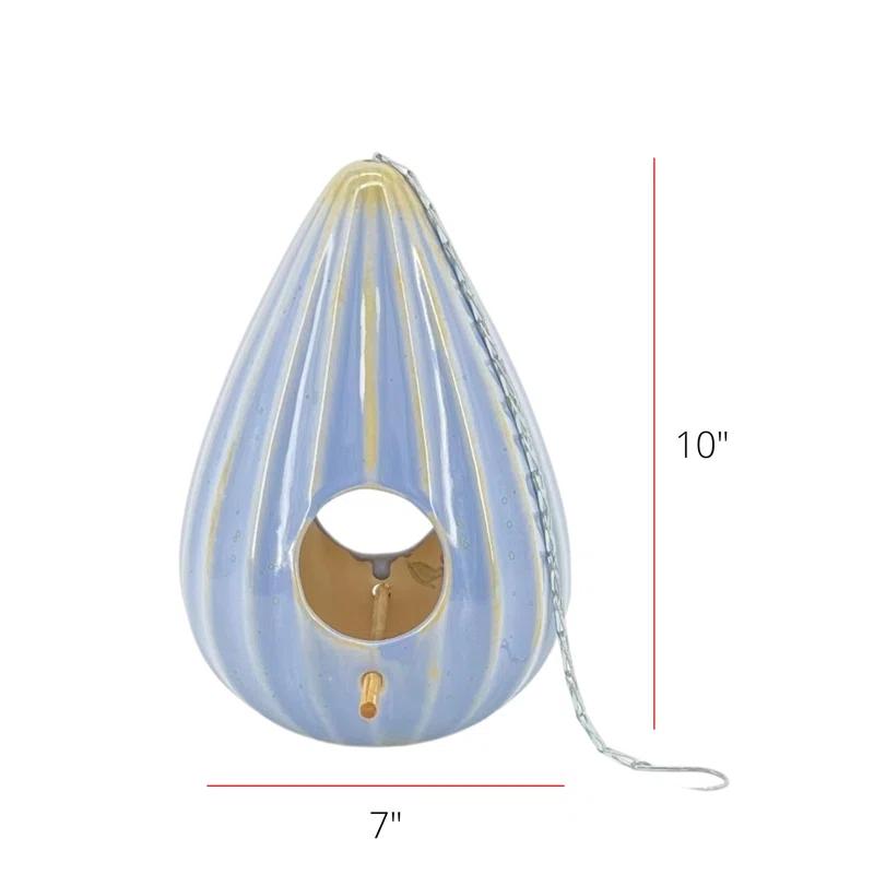 Tucker Murphy Pet™ Cae 10'' H x 7'' W x 7'' D Hanging Birdhouse