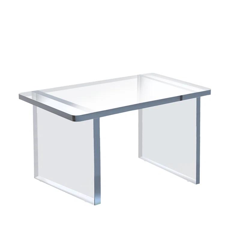 Azar Displays Clear Acrylic 11.75"W x 7.75"D x 8"H 1/2" Thick Deluxe Riser w/Bumpers