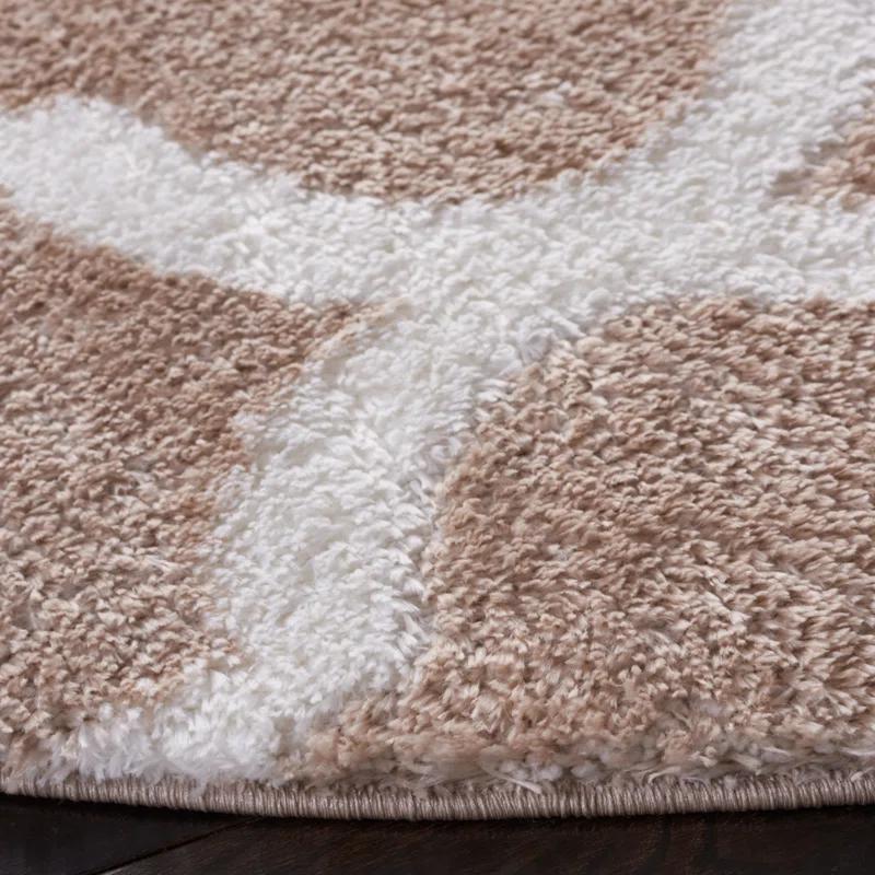 Rosdorf Park Daneshia Tahoe Shag Performance Geometric Rug