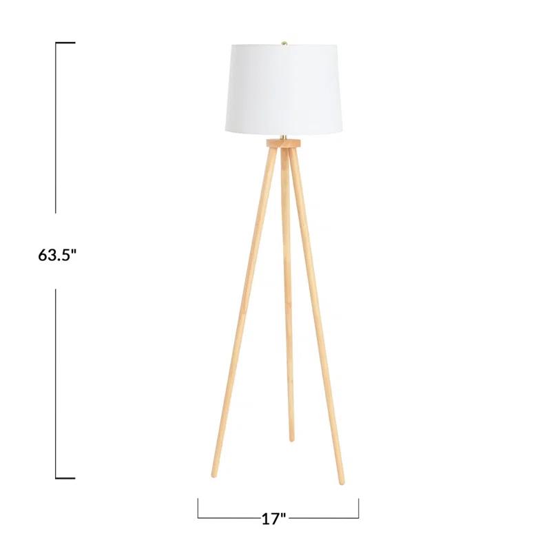 George Oliver Jaycon 63'' Tripod Floor Lamp