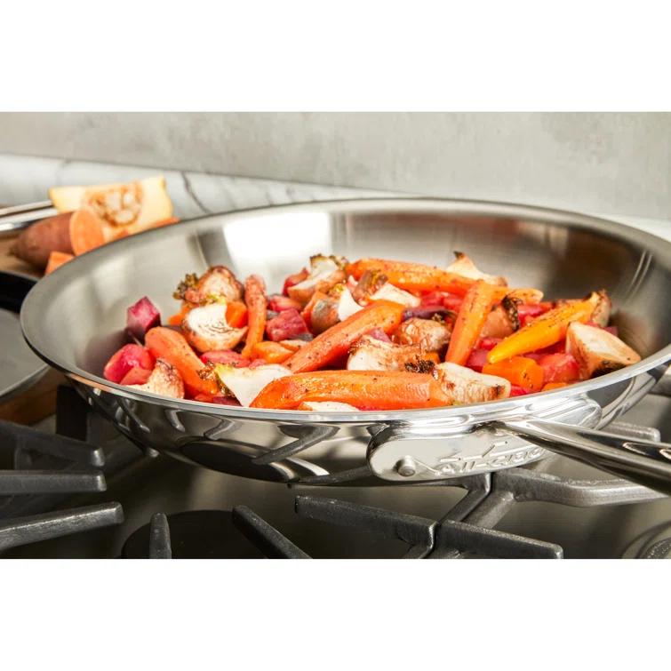 All-Clad ® d3 Stainless 10" Fry Pan with Lid