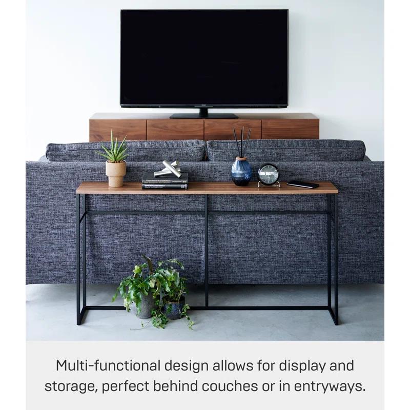 Yamazaki Home Yamazaki 50" Sofa Back Console Table with Shelf