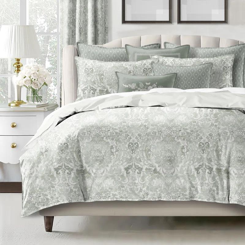 6ix Tailors Fine Linens Savannah Cotton Coverlet Set 8 Piece