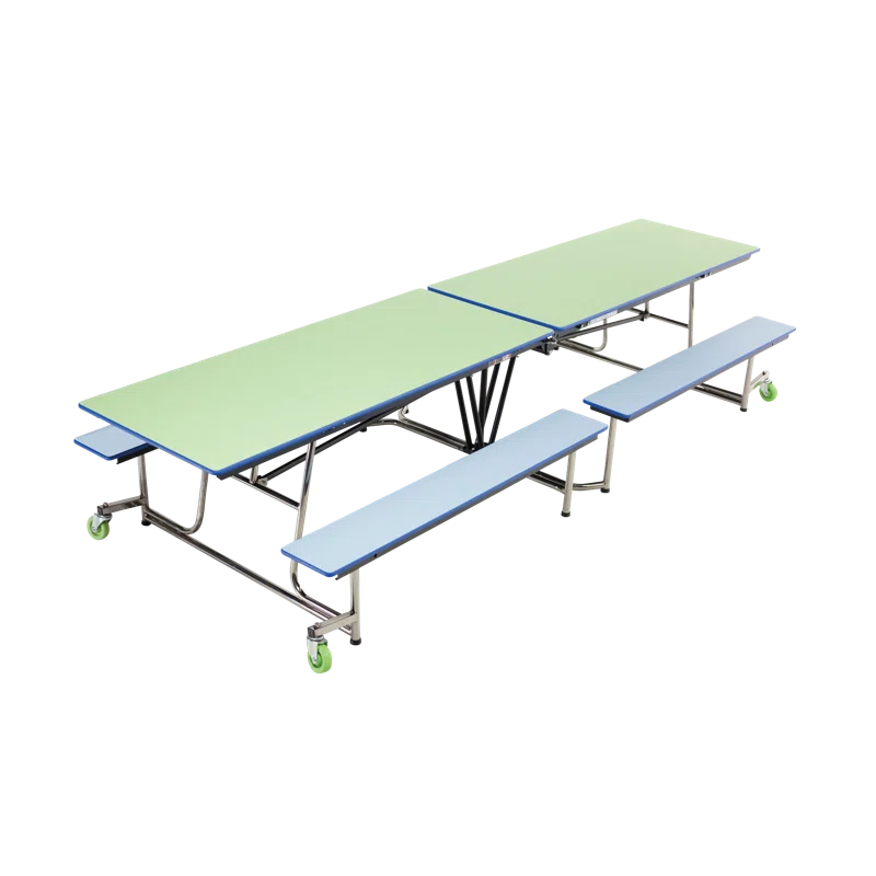 AmTab Manufacturing Corporation Rectangle Bench Cafeteria Table