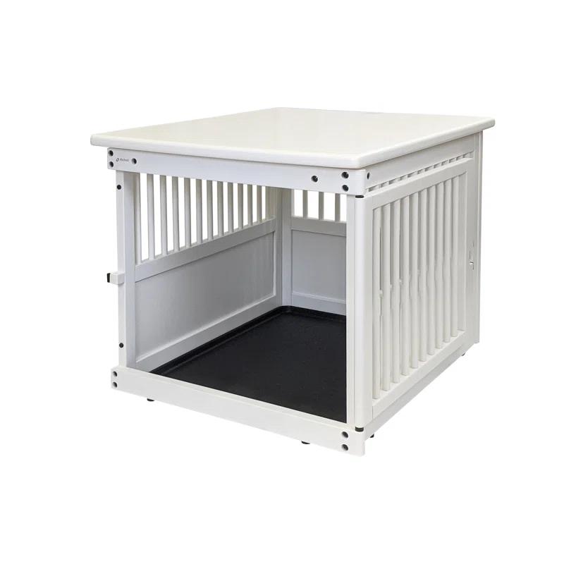 Richell Wooden End Table Pet Crate