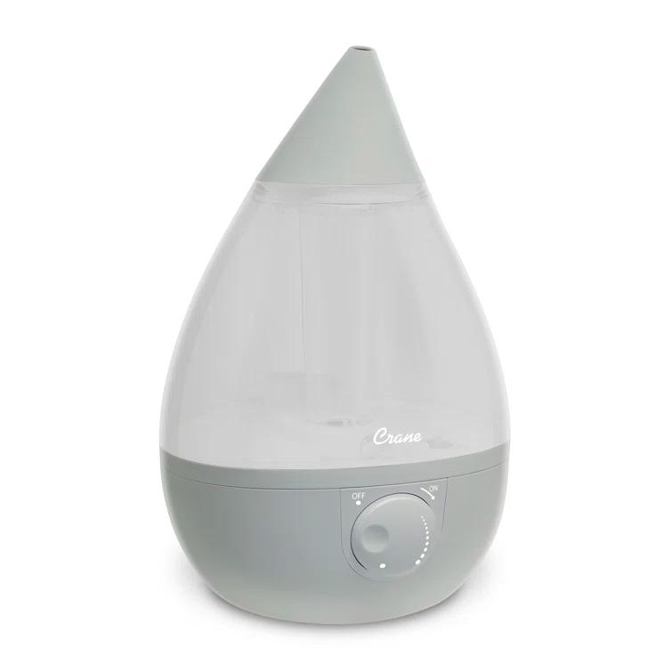 Crane USA Drop Cool-Mist Humidifier, 1 Gal.