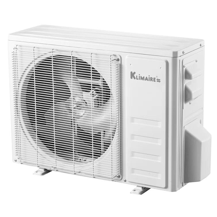 Klimaire 12000 BTU Wi-Fi Connected Ductless Mini Split Air Conditioner for 550 Square Feet with Heater and Remote Included | Wayfair