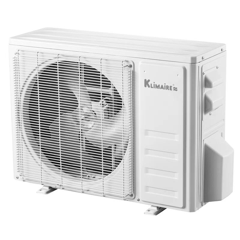 Klimaire 12000 BTU Wi-Fi Connected Ductless Mini Split Air Conditioner for 550 Square Feet with Heater and Remote Included | Wayfair