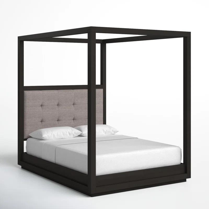 Eloise Upholstered Canopy Bed