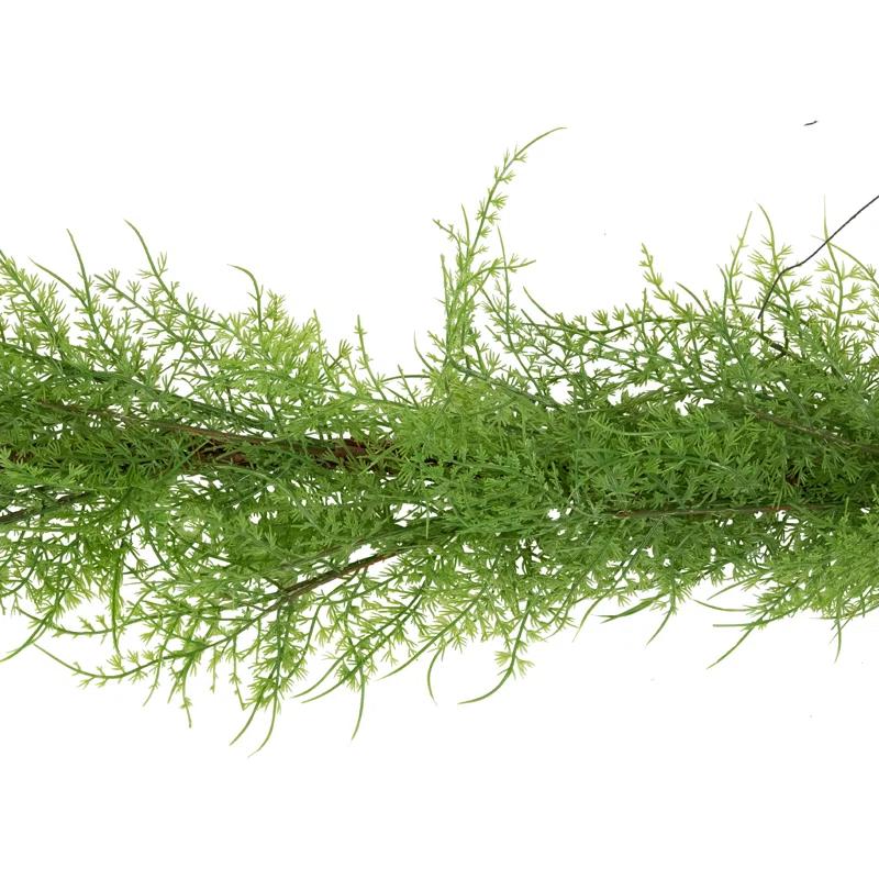 Northlight Seasonal 5' x 8" Green and Brown Cedar Artificial Christmas Garland - Unlit
