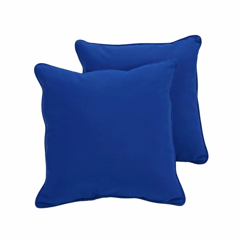 Factory Direct Partners Element Synthetic Throw Square Indoor/Outdoor Pillow Cover & Insert (Set of 2)