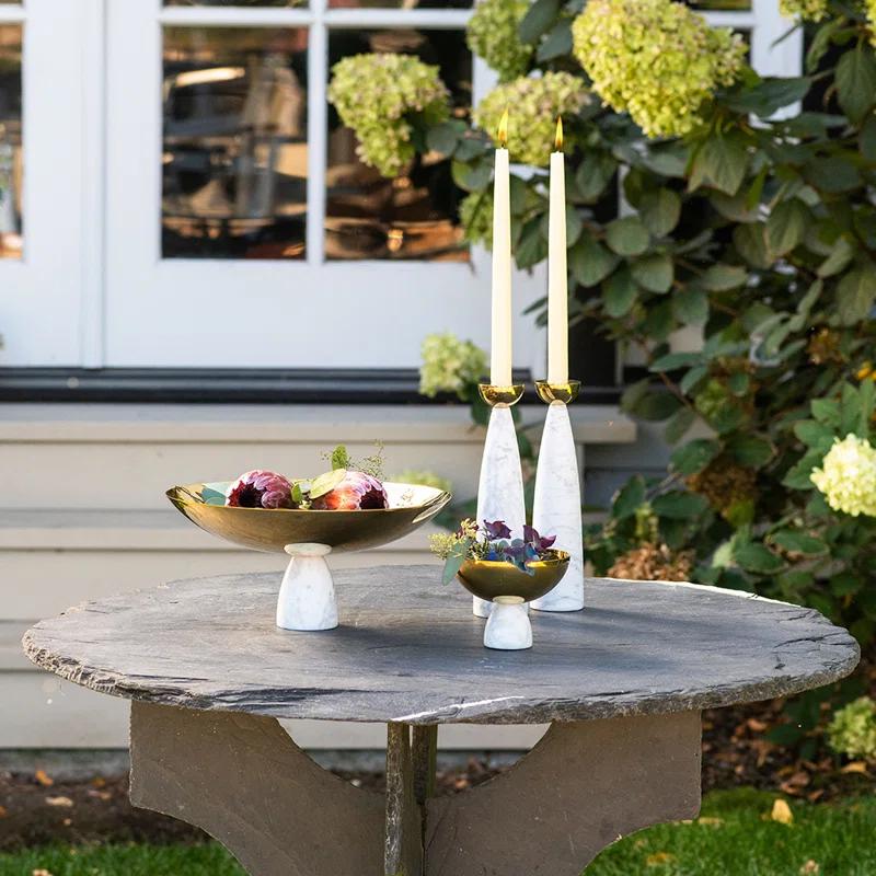 ANNA New York Anna New York 9.75'' H Tabletop Candlestick (Set of 2)