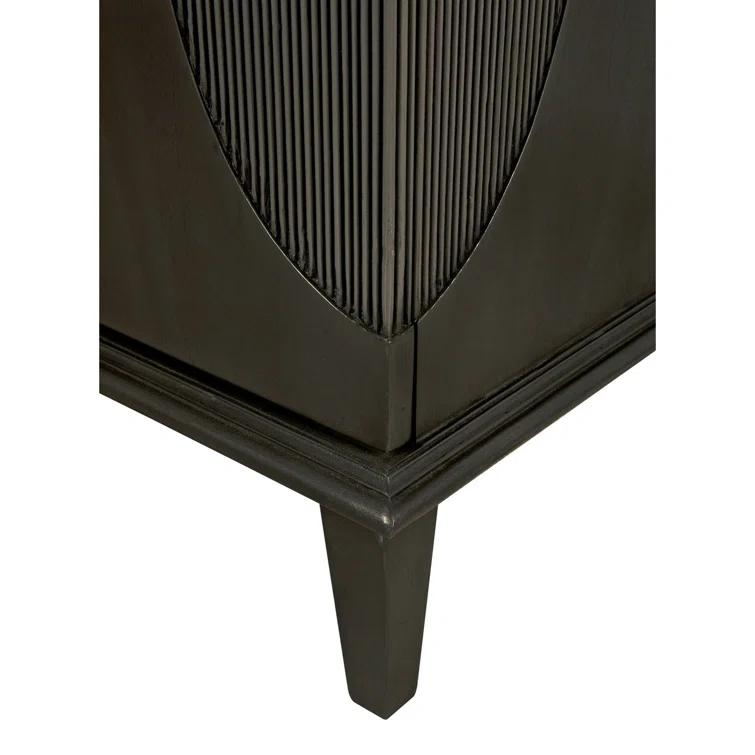 Noir Dumont 74.5'' Solid Wood Sideboard