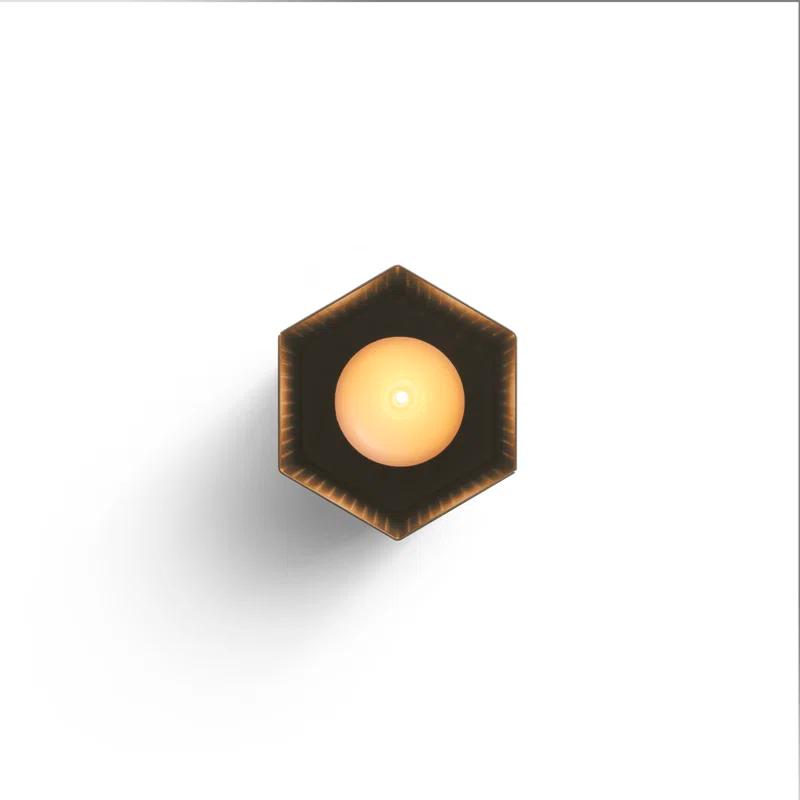 Blu Dot Wink Powder-coated Aluminum Tabletop Lantern
