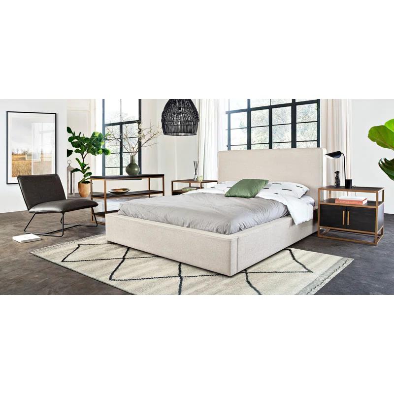 Diamond Sofa Upholstered Panel Bed