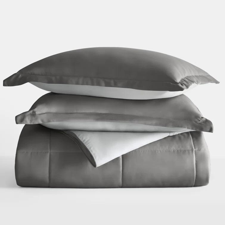 Becky Cameron Reversible Down-Alternative Comforter Bedding Set