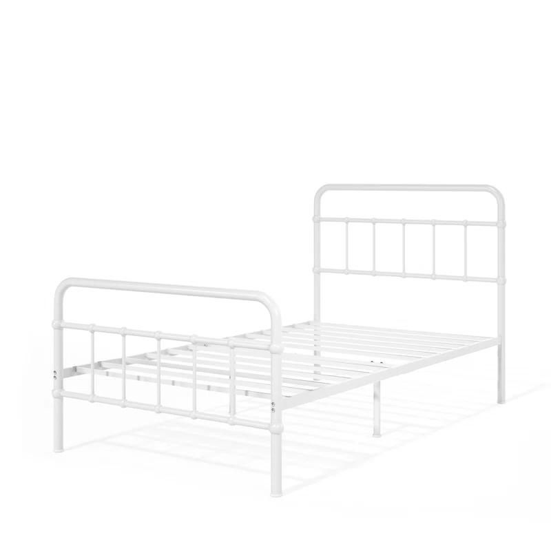 Zinus Florence 42" Modern Farmhouse Metal Platform Bed