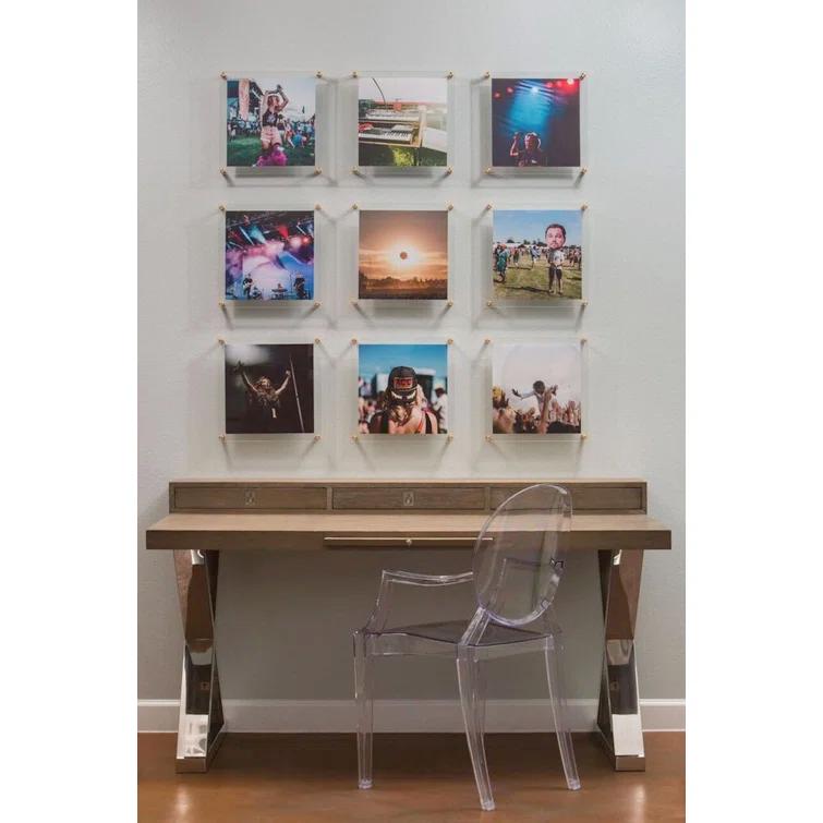 Double Panel Floating Acrylic Picture Frame