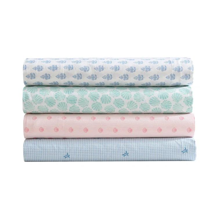 Laura Ashley Printed Cotton Percale Sheet Set & Reviews | Wayfair