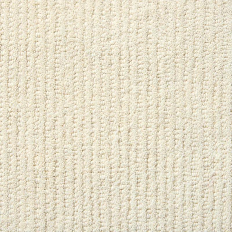 Town & Country Luxe Rita Ribbed Textured Handcrafted Area Rug Taupe/Ivory