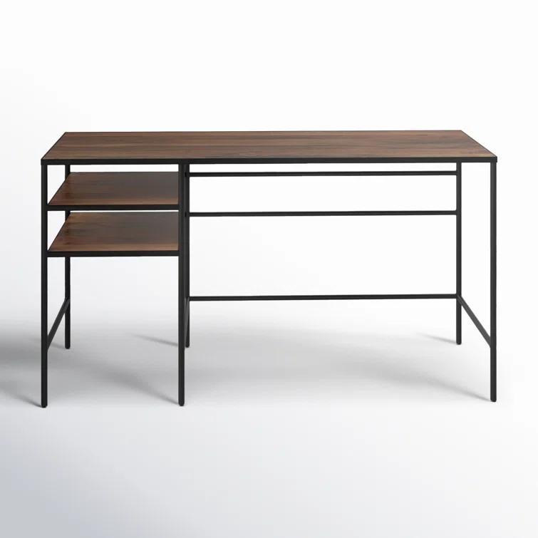 Butler Specialty Company Jensen Iron And Wood Writing Desk - Natural Mango