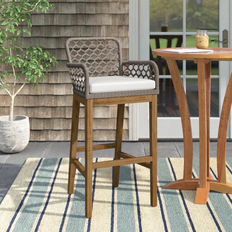 Katina Indoor / Outdoor Bar Stool - Gray