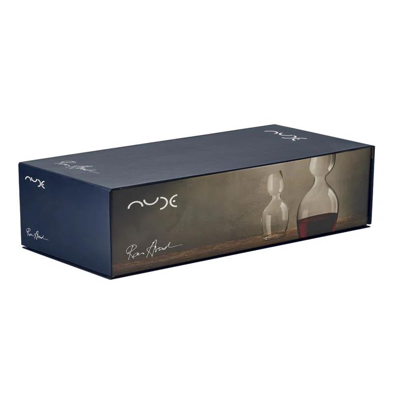 Nude Lead-Free Crystal White Wine Glass Set of 2