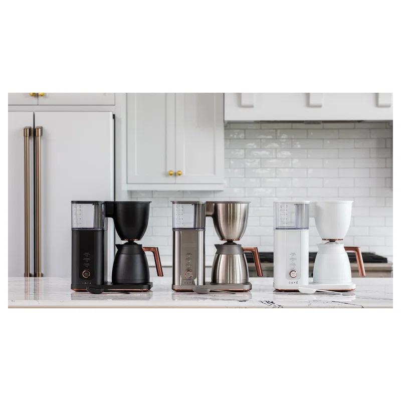 Café ™ Matte Black 10-Cup Drip Coffee Maker with Thermal Carafe