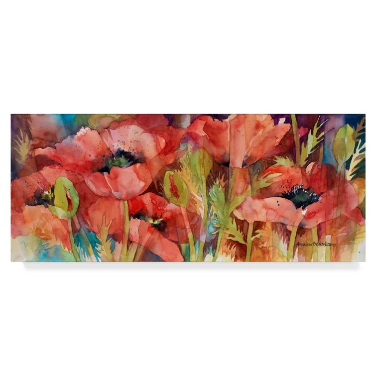 Trademark Fine Art Annelein Beukenkamp " Petals On Parade " by Annelein Beukenkamp