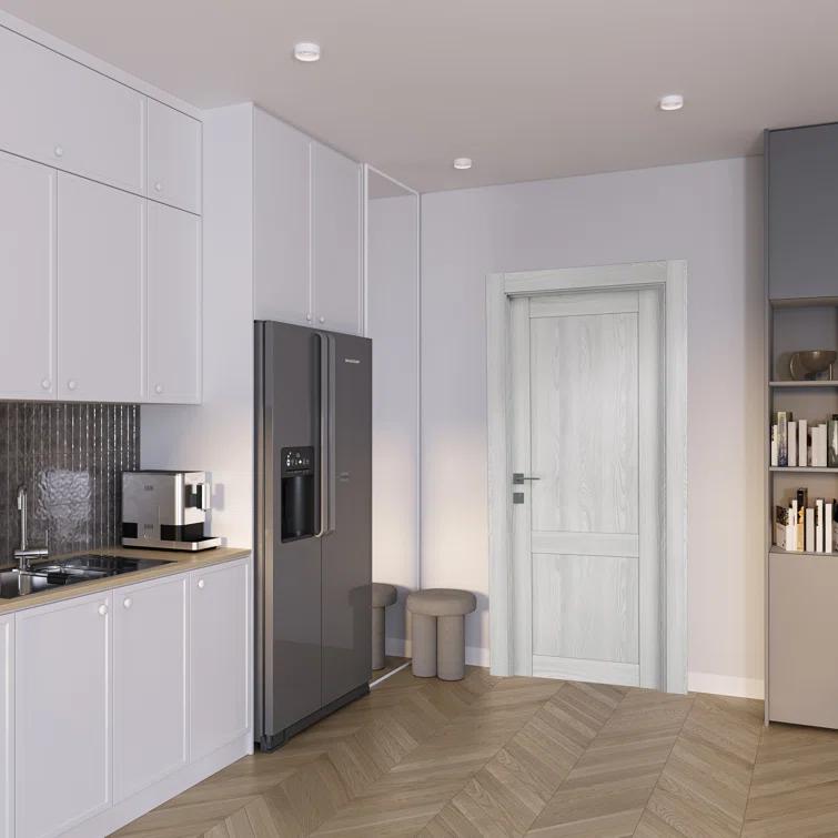 Belldinni Solid + Manufactured Wood Paneled Slab Door