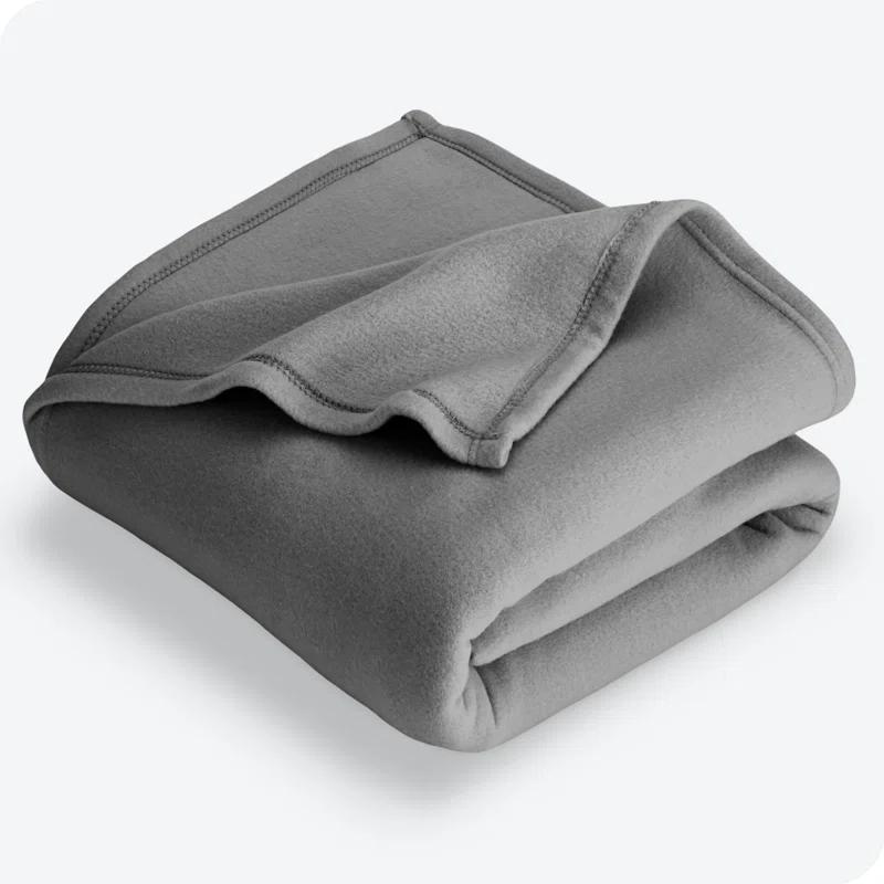 Bare Home Lightweight Polar Fleece Blanket