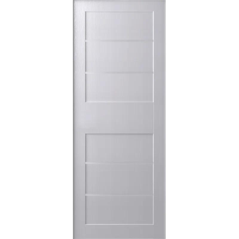 Belldinni Liah Paneled Wood and Glass Prefinished Standard Door Slab