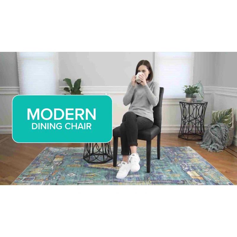 Modway Duchess Button Tufted Vegan Leather Dining Chair